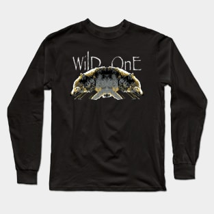 Wild One Timber Wolf Long Sleeve T-Shirt